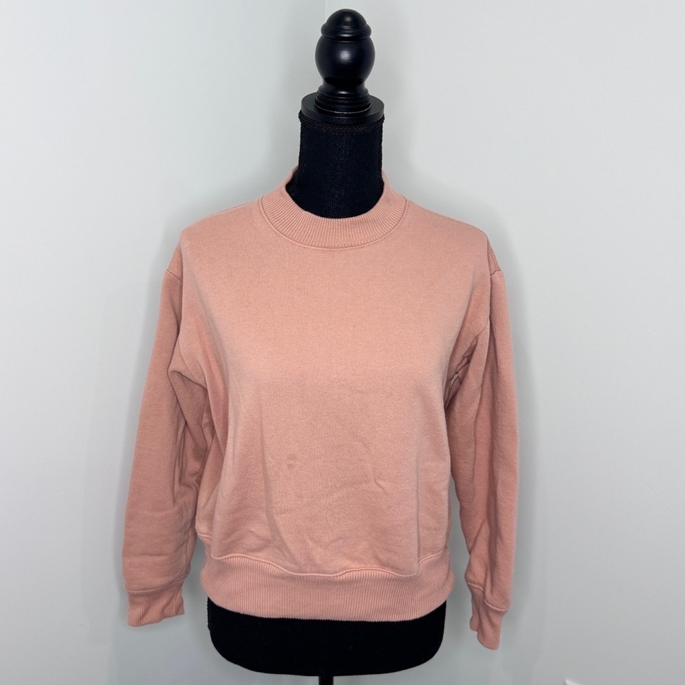 A new day Crew Neck Crop Coral Sweater (XS)